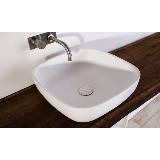 Copenhagen Bath Hornbæk servant 400x400 mm, Hvit Matt Copenhagen Bath Hornbæk servant 400x400 mm, Hvit Matt