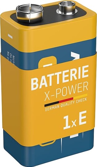 Ansmann XPower 9V Alkalisk Batteri - 10 stk Ansmann XPower 9V Alkalisk Batteri - 10 stk