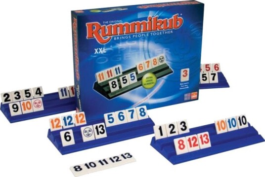 Goliath Rummikub Xxl Spill Ekstra Store Brikker 2-4 Personer