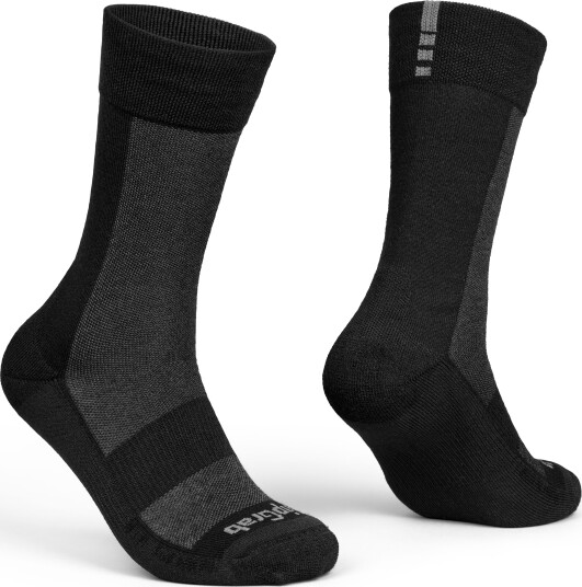 Gripgrab Alpine Merino High Cut Winter Socks Black M