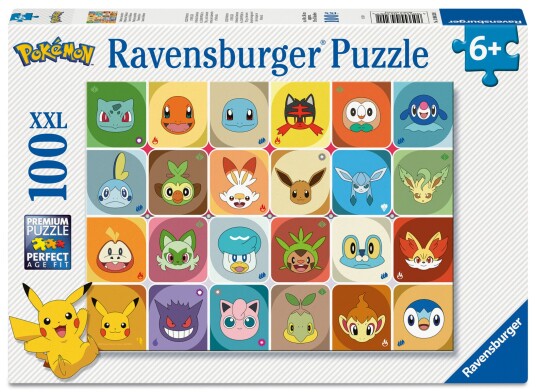 Ravensburger Puslespill 100 Pokemon Ravensburger Puslespill 100 Pokemon