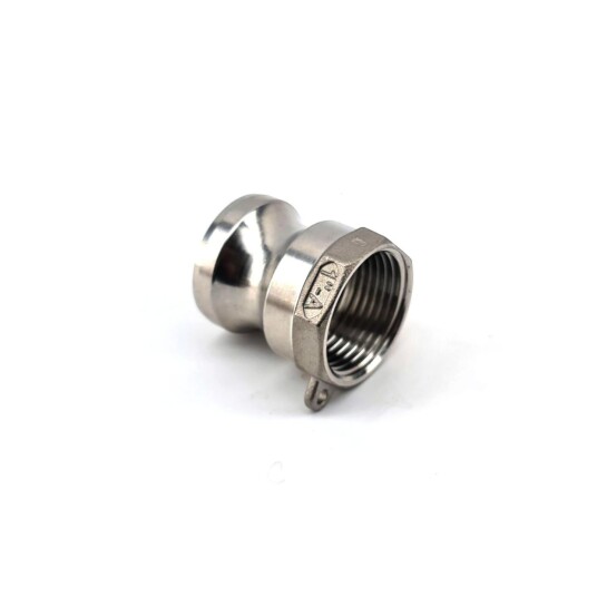 Cam Lock type A male x 1" female 1" - rustfritt stål