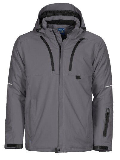 ProJob 3407 Fôret Funksjonsjakke Gray 3XL ProJob 3407 Fôret Funksjonsjakke Gray 3XL