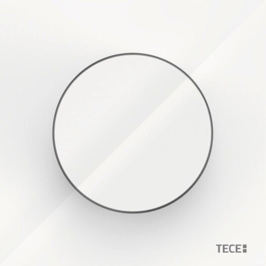 Tece Teceflushpoint Pneumatisk Betjeningsplate Rund Enkel Spyling Hvit Tece Teceflushpoint Pneumatisk Betjeningsplate Rund Enkel Spyling Hvit