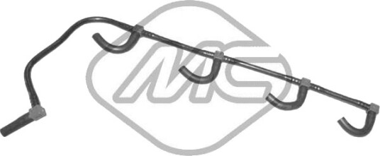 Brennstoffledning Metalcaucho 92000