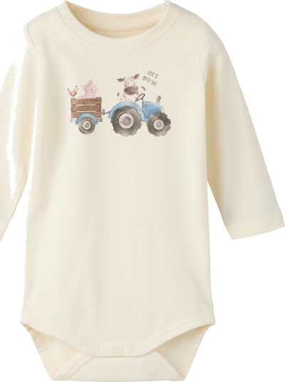 Name It Body I/e NbmLaurider Antique White Name It 74 Langermet Body Beige Hvit