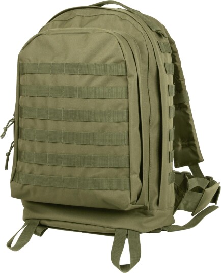 Rothco MOLLE II 3 dagers angrepsryggsekk 35L Grønn Oliven Rothco MOLLE II 3 dagers angrepsryggsekk 35L Grønn Oliven