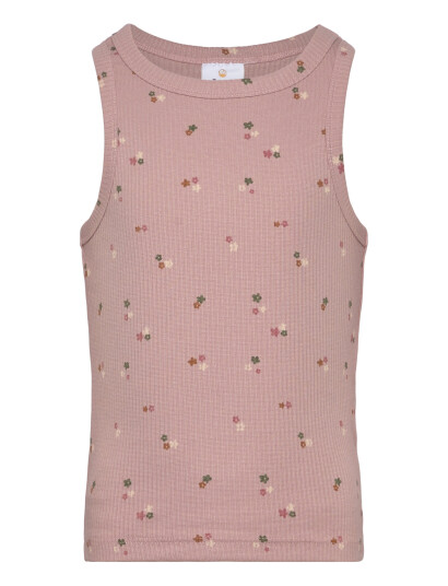 The New Tnoreta Short S_L Rib Top Purple 170/176
