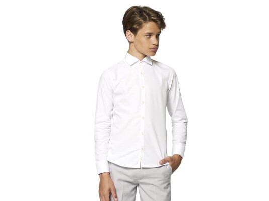 Oppo Merchandise Group B.v. Hvid Skjorte Teen
