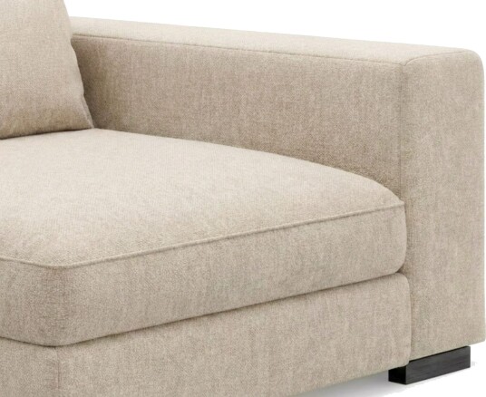 Dubai armlene høyre i Chenille Beige Dubai armlene høyre i Chenille Beige