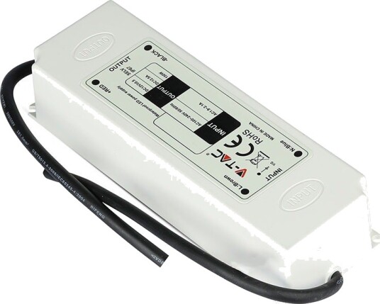 60W / 12V DC strømforsyning 5A IP67 vanntett Slim design 60W / 12V DC strømforsyning 5A IP67 vanntett Slim design