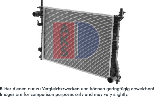 AKS DASIS 090076N Radiator motorkjøling