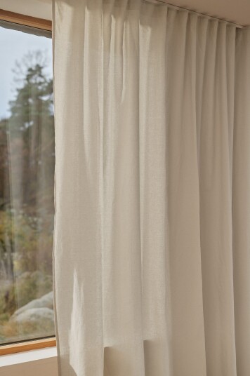 Jotex Gardin Linblanding 1lengde Ekstra Bred Linbeige MILLY 219859202250