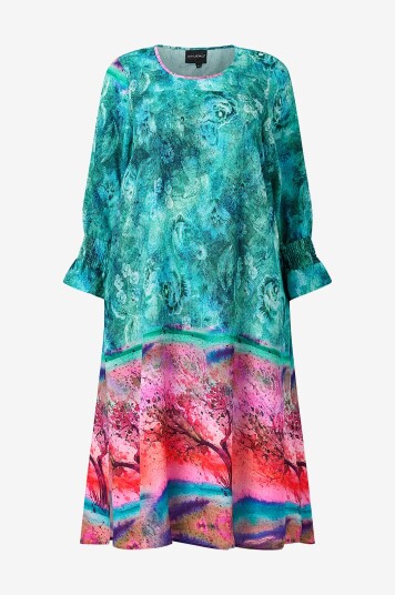 Studio Kjole sBodil Dress Blå Studio Kjole sBodil Dress Blå