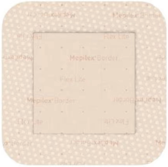 Mepilex Bord flex lite 10x10cm 5 stk.