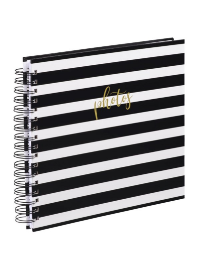 Hama "Blocks" Spiral Album 28x24 cm 50 White Pages Hama "Blocks" Spiral Album 28x24 cm 50 White Pages