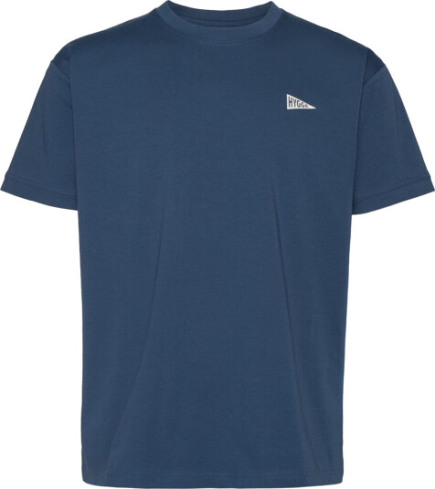 Hygge Men"s Graphic T Shirt Blå S