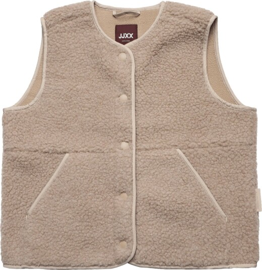 JJXX Kids Jxvera Teddy Vest Otw Grl Sn Beige 128