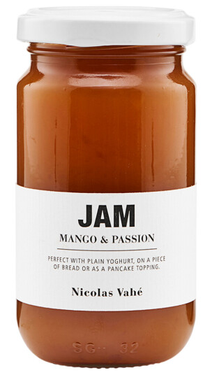 Nicolas Vahé Syltetøy mango og pasjonsfrukt 240 g Nicolas Vahé Syltetøy mango og pasjonsfrukt 240 g