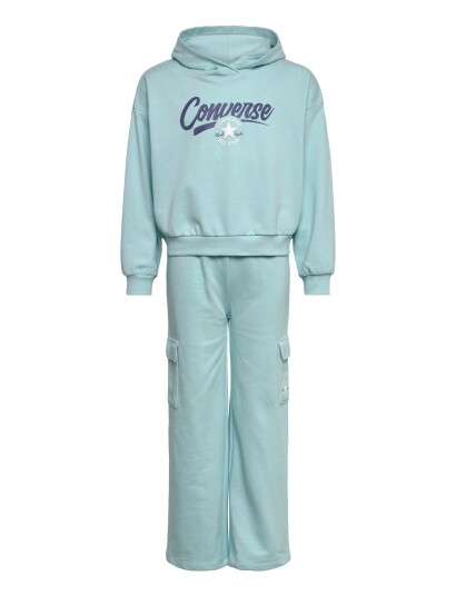 Converse Cnvg Hoodie And Cargo Pant Set Blue 163/175 Converse Cnvg Hoodie And Cargo Pant Set Blue 163/175