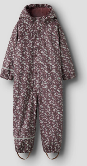 Name It Dry10 Rain Suit Fleece Aop Lilla 98 Name It Dry10 Rain Suit Fleece Aop Lilla 98