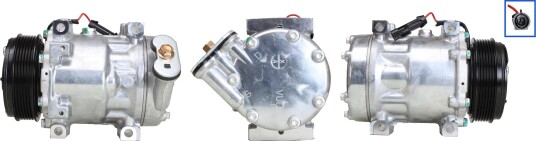 AC-kompressor ELSTOCK 51-1411