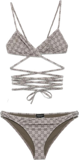 Gucci Dame Svømmetøy Grå XS,