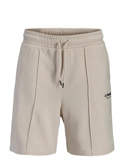 Jack & Jones Jpstkane Soho Sweat Shorts Mid Sn Cream S