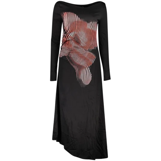 Desigual Dame Kjoler Svart S,