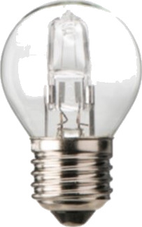 Halogen Krone/Illum pære Klar E27 28W 2700K 370 lumen Halogen Krone/Illum pære Klar E27 28W 2700K 370 lumen