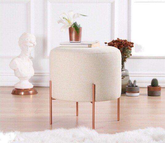 Yellowknife Sittepuff 40 cm Beige