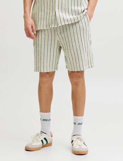 Jack & Jones Jpstjaiden Coba Stripe Jog Shorts Reg Sn   Multi/patterned   L