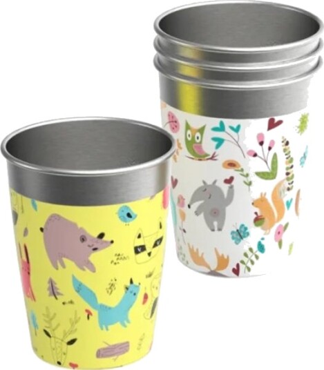Sigg Kids Cup Set Flerfarget Rustfritt Stål Rustfritt Stål Kina 350 Ml 8,4 Cm Sigg Kids Cup Set Flerfarget Rustfritt Stål Rustfritt Stål Kina 350 Ml 8,4 Cm