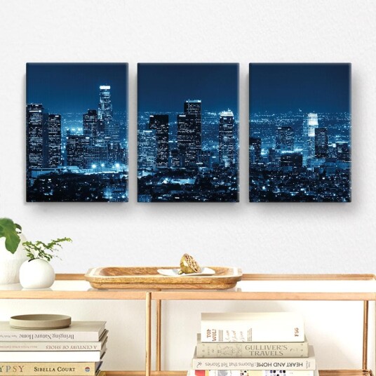 Lerretsbilde / Bilde - Los Angeles - 90x40 cm - Lerret Lerretsbilde / Bilde - Los Angeles - 90x40 cm - Lerret