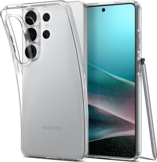 Spigen Liquid Crystal Mobildeksel til Samsung Galaxy S26 Ultra - Gjennomsiktig
