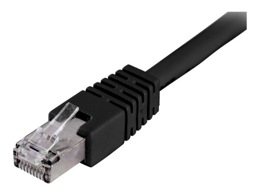 Deltaco STP-67 Cat6 koblingskabel 7 m svart RJ-45