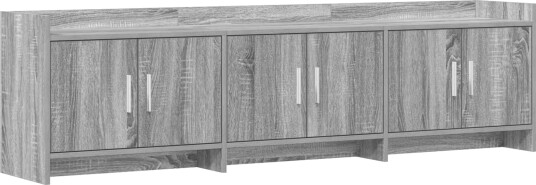 TV skap 168 x 33 x 47 cm Grå Sonoma Konstruert tre TV skap 168 x 33 x 47 cm Grå Sonoma Konstruert tre