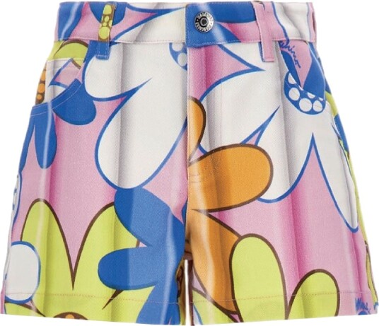 Moschino Denimshorts Rosa/Blå/Gul Moschino 8 år 128 Shorts Moschino Denimshorts Rosa/Blå/Gul Moschino 8 år 128 Shorts