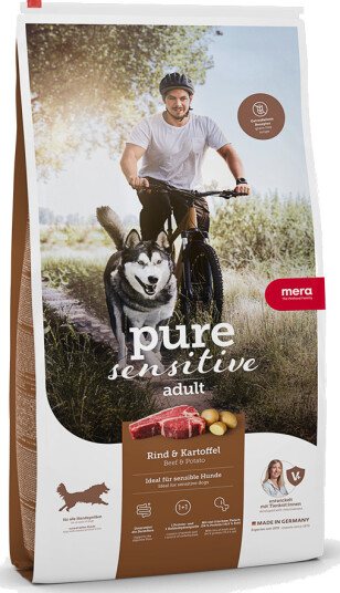 Mera Petfood Sensitive Adult Hundemat med Oksekjøtt og Poteter 4 kg Mera Petfood Sensitive Adult Hundemat med Oksekjøtt og Poteter 4 kg