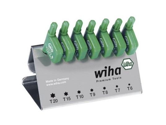 Wiha Skruetrækker-Sæt Værksted 7 Dele Indvendig-Torx Wiha Skruetrækker-Sæt Værksted 7 Dele Indvendig-Torx