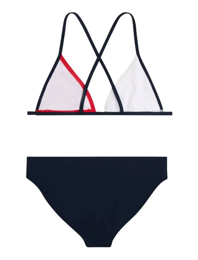 Tommy Hilfiger Triangle Bikini Navy 140 152 Tommy Hilfiger Triangle Bikini Navy 140 152