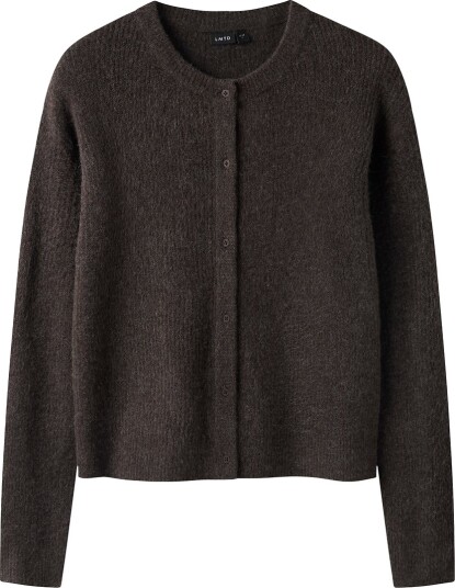 LMTD Cardigan   Strikk   Short   Noos   NlfKleave   Chocolate Br   LMTD   13 14 år (158 164)   Cardigan   Brun