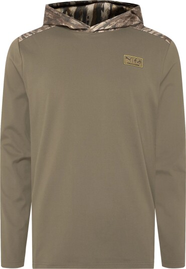 PUMA Golf Puma X Realtree Cloudspun Tech Hoodie - DUSTY OLIVE - S
