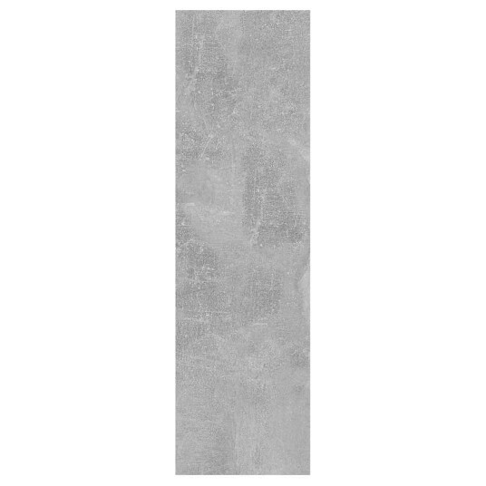 vidaXL Vegghylle betonggr? 75x16x55 cm sponplate