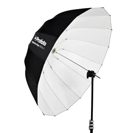 Profoto Umbrella Deep White L Paraply Hvit innside 130cm