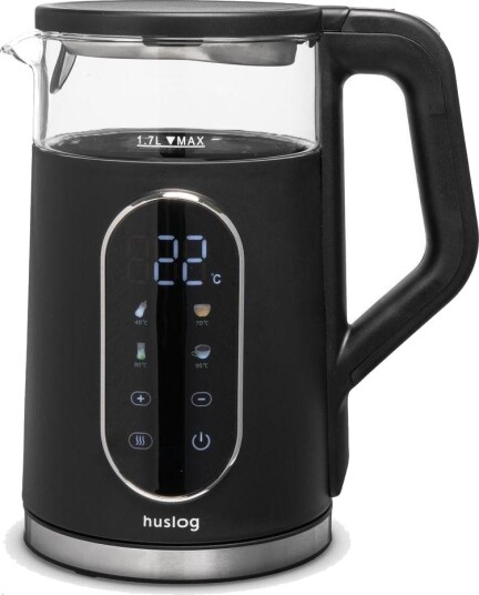 Kjele Feel Maestro Huslog Glasskoker Med Berøringspanel Svart 1,7 L 2200 W
