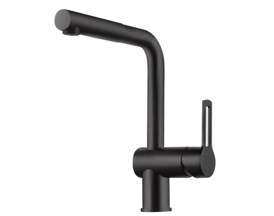 Tapwell Rin285 Kjokkenbatteri Matt Sort