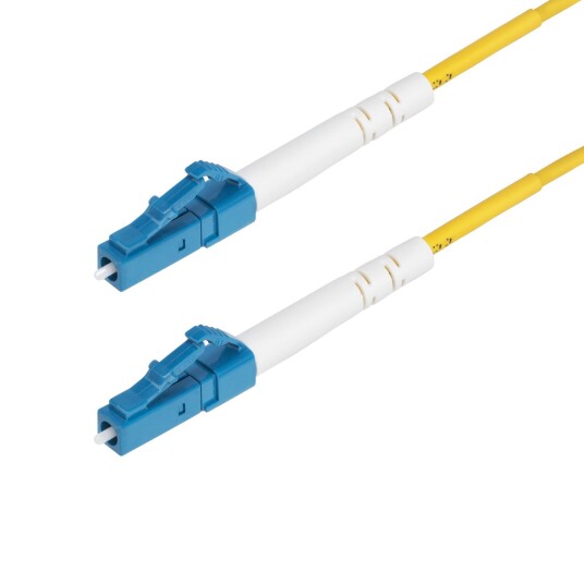 STARTECH LC/LC SINGLE MODE FIBER CABLE OS2/UPC/SIMPLEX/LSZH CABL STARTECH LC/LC SINGLE MODE FIBER CABLE OS2/UPC/SIMPLEX/LSZH CABL