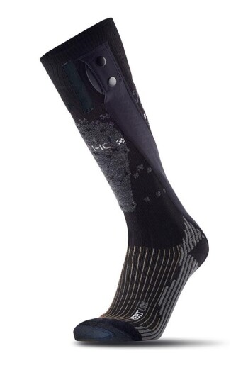 Therm-Ic  Powersocks Heat Fusion Uni 00 Sort/Grå 39-41