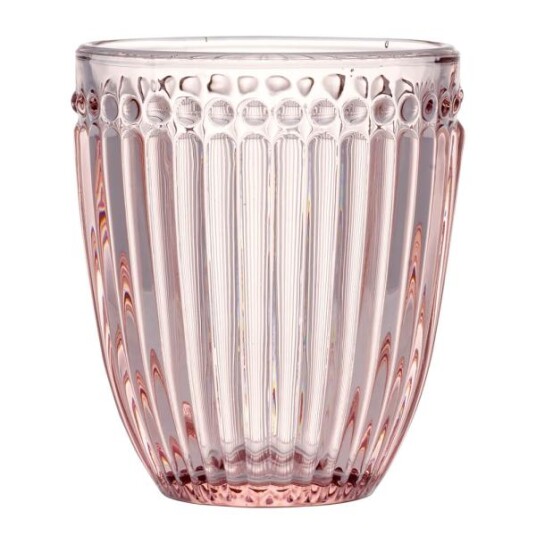 GreenGate - Alice vannglass 35 cl lys rosa